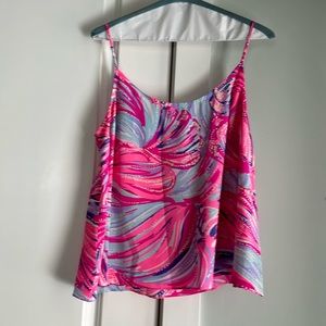 Lilly Pulitzer silk tank